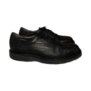 Mephisto Black Leather Oxfords